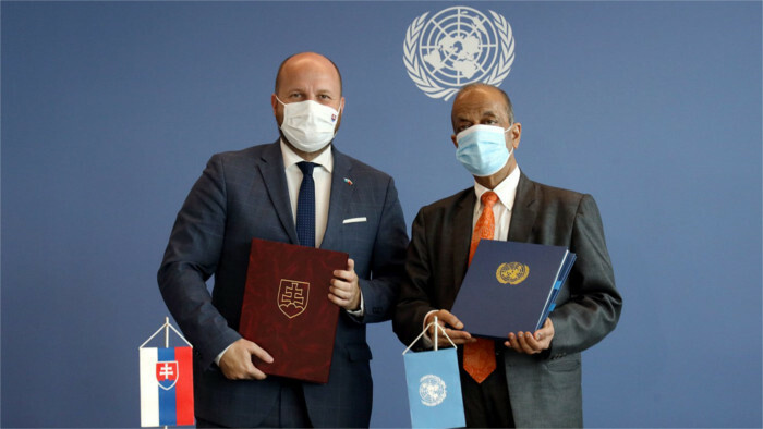 Slovakia and UN sign new agreements on UNFICYP Mission