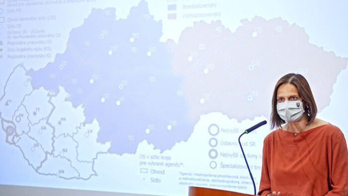 Négy járásbíróság megszűnésével számol a pénteken bemutatott új bírósági térkép