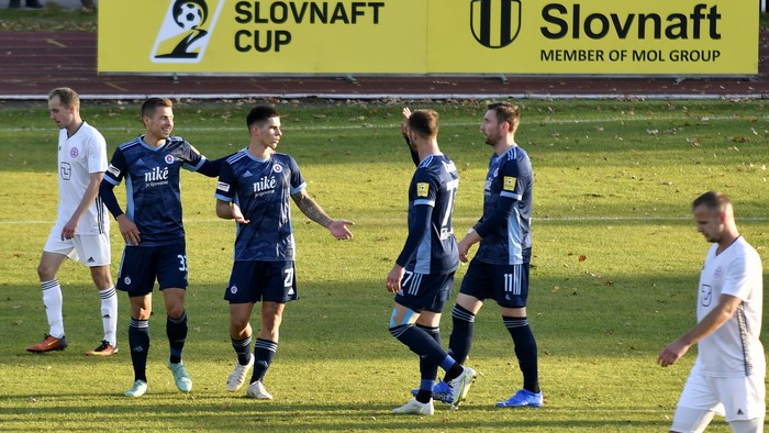 Futbal: Slávia TU Košice - Slovan Bratislava 0:5