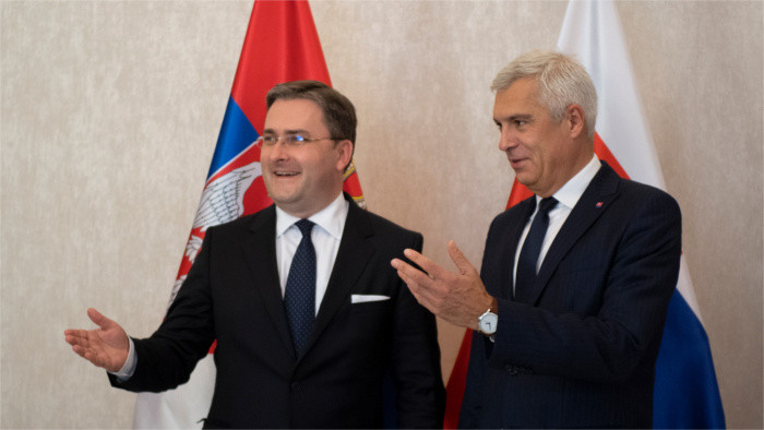 Korčok valora positivamente nuestras relaciones con Serbia