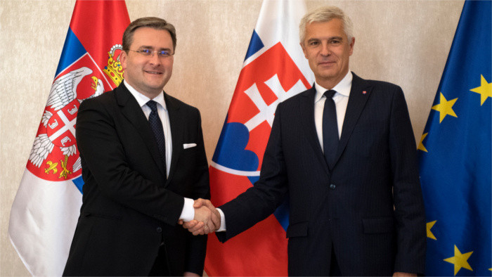 Außenminister Korčok verhandelt mit serbischem Amtskollegen