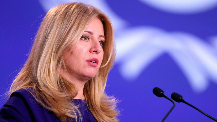 Čaputová auf Klimakonferenz in Glasgow