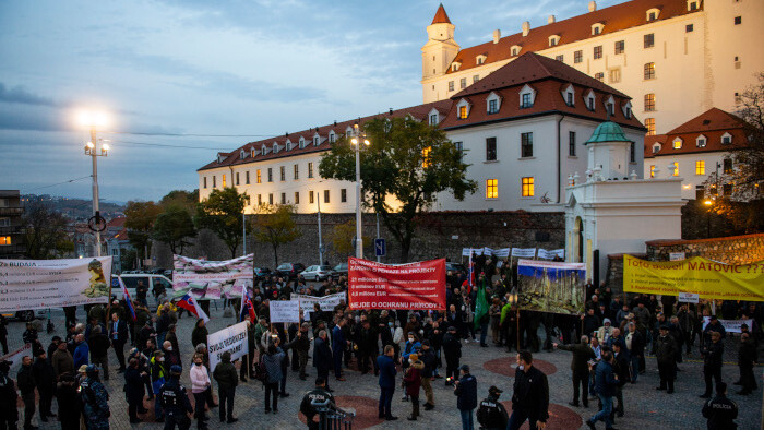 Протест против реформы национальных парков