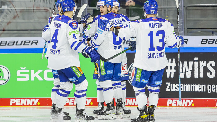 Hokej: Slovensko - Švajčiarsko 7:1