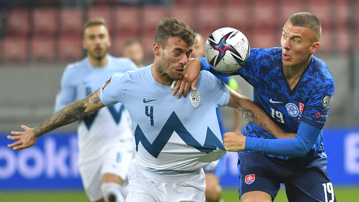 Futbal: Slovensko - Slovinsko 2:2