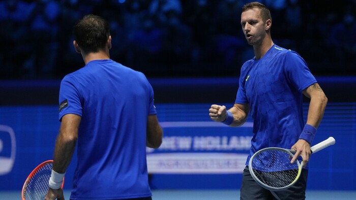 Tenis: Polášek s Dodigom končia na Turnaji majstrov