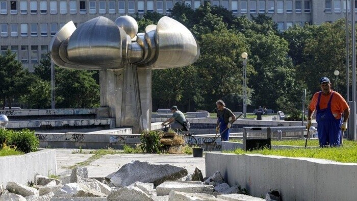 Platz der Freiheit mit berühmtem Springbrunnen soll erneuert werden