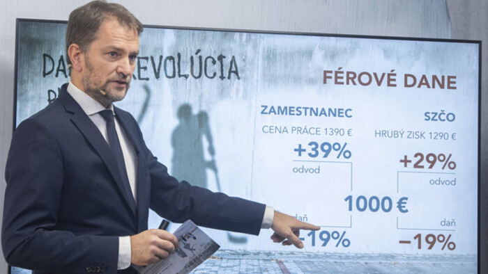 Kevesebb pénzt hagyna az egyéni vállalkozók zsebében Matovič