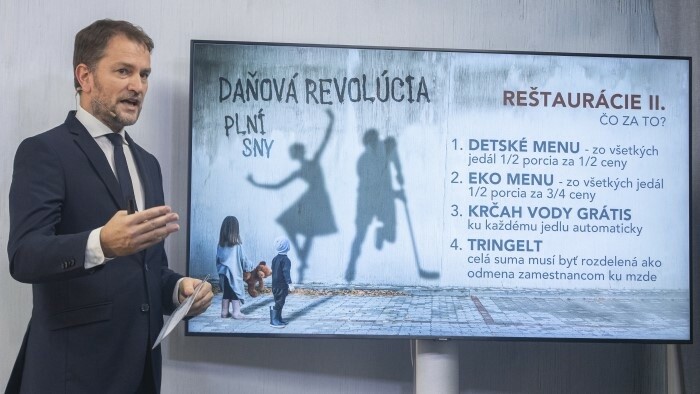 Finance Minister reforming restaurants and self-employed