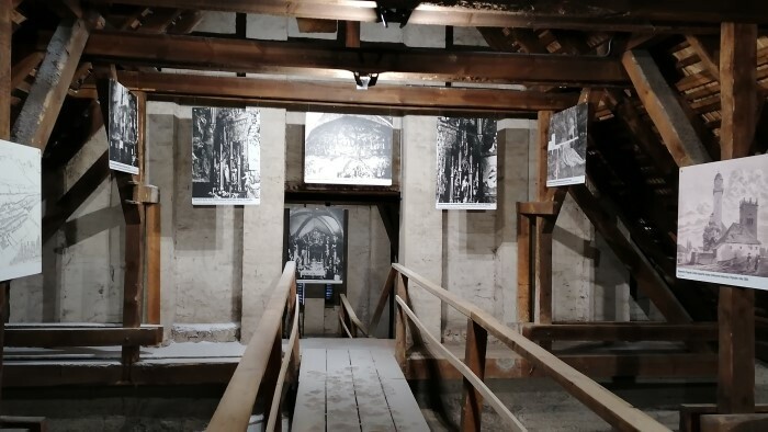Außergewöhnliche Galerie in Kirche in Poprad