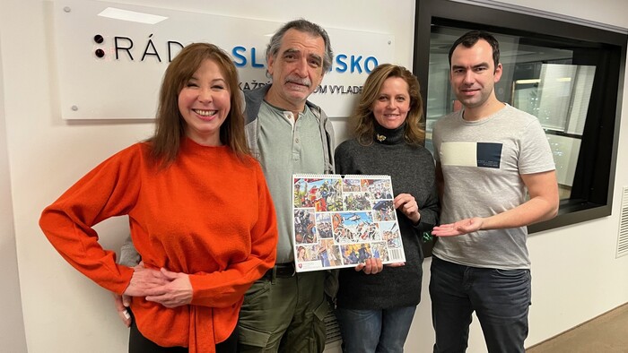 Hosť DRS: Zuzana Miškolci (komunik. odb. MV) a Jožo Gertli alias Danglár (ilustrátor) 