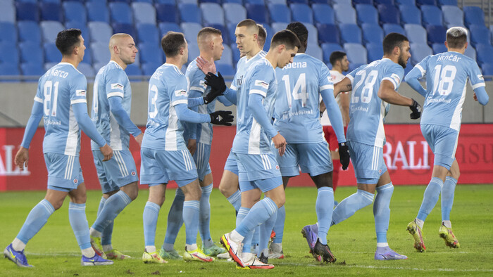 Futbal: Slovan pred zápasom v Kodani