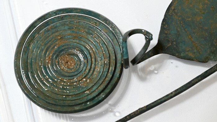 Dreitausend Jahre alter Bronze-Schmuck gefunden