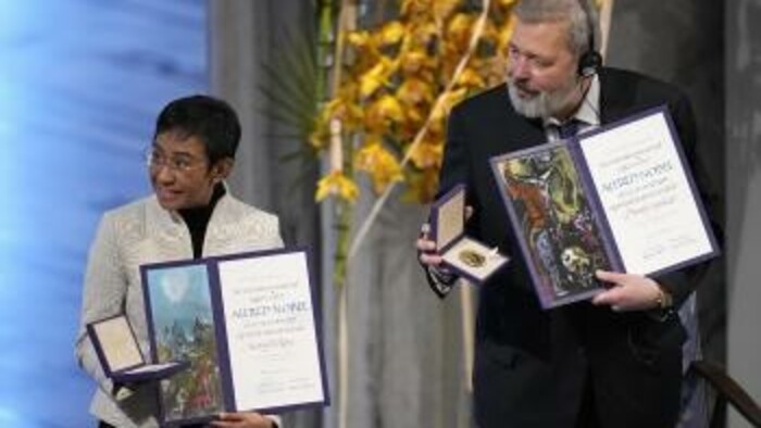 Odovzdanie Nobelovej ceny za mier