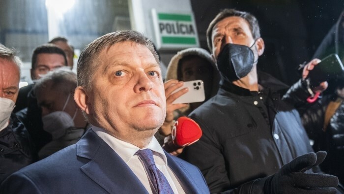 Police detained opposition Smer-SD leader before protest