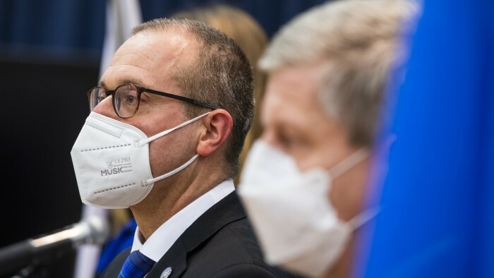 WHO-Regionaldirektor Kluge in Bratislava      