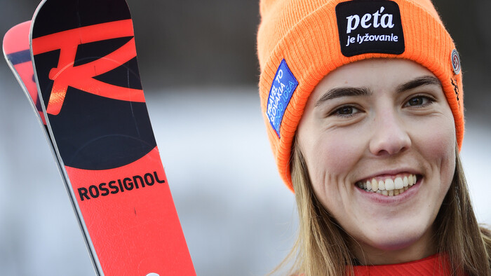 Petra Vlhová - návrat k víťazstvu v slalome