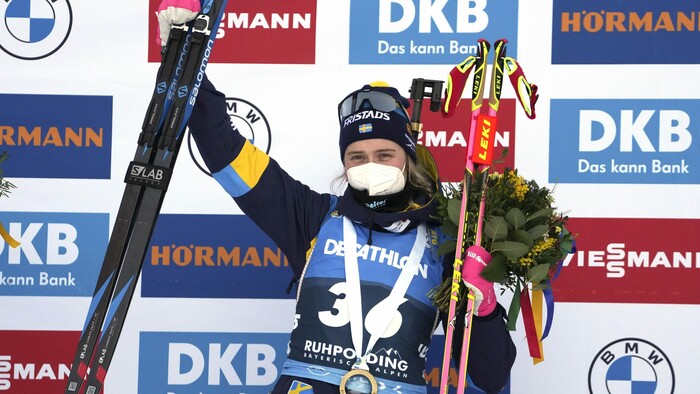 Biatlon: rýchlostné preteky v Ruhpoldingu ovládla Elvira Öbergová
