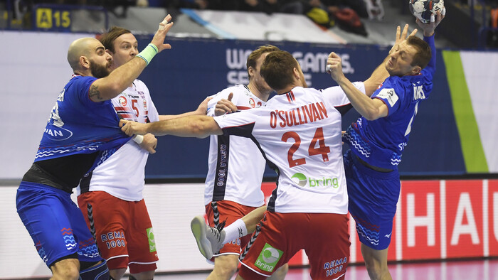 Hádzaná: Slovensko - Nórsko 25:35