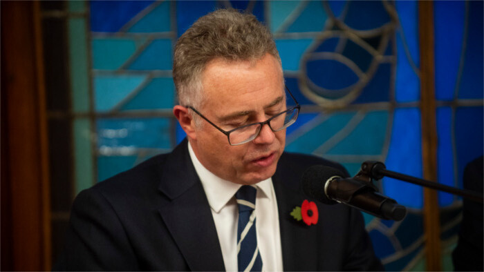 Entretien de Ján Budaj avec l’ambassadeur britannique 