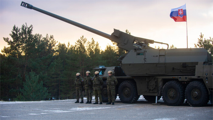 Slowakei schenkt der Ukraine Militärmaterial 