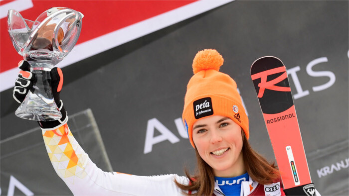 Petra Vlhová opäť triumfovala 
