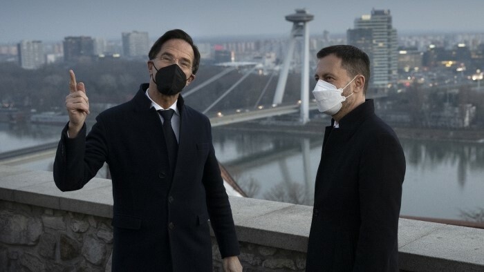 Niederländischer Premier Rutte besuchte die Slowakei 
