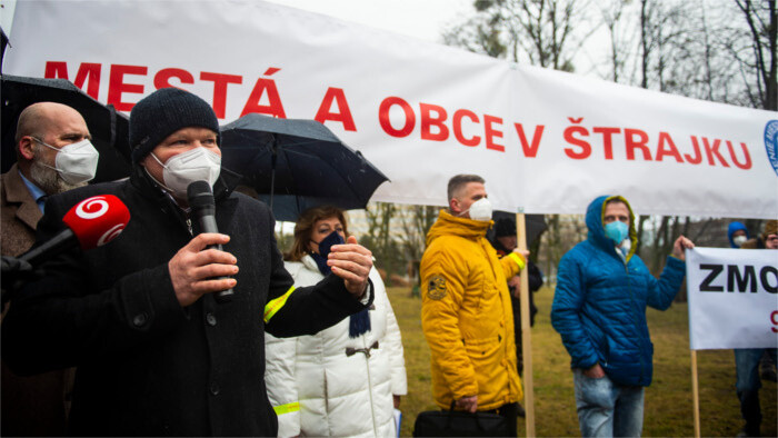 Представители муниципалитетов выйдут на акцию протеста 