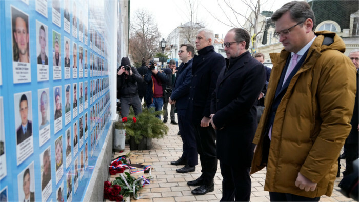 La visita de los ministros de S3 a Ucrania es una “señal de triple solidaridad”, opina Korčok