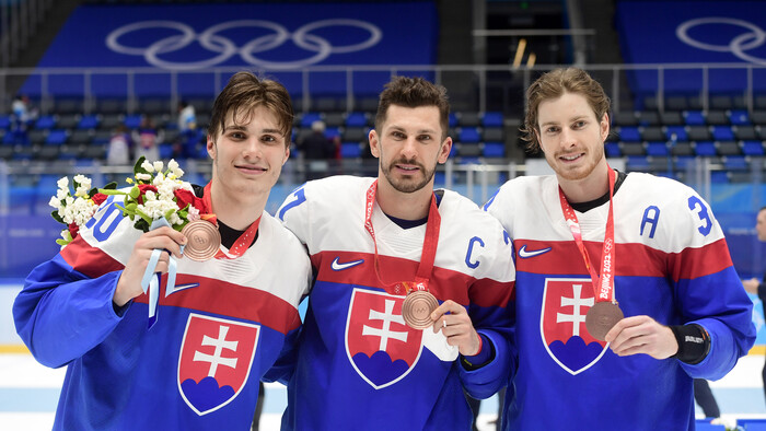 ZOH: Návrat našich bronzových hokejistov na Slovensko