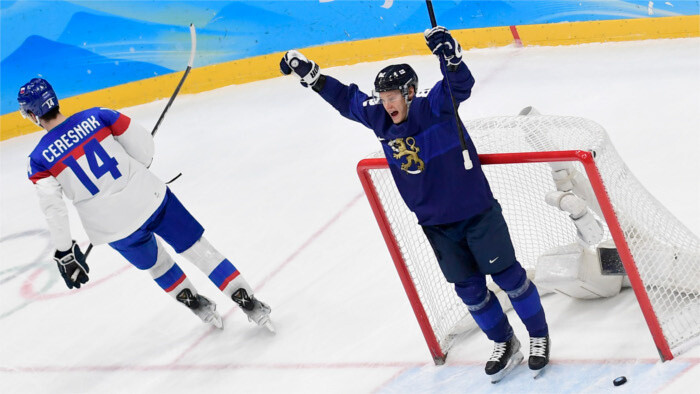 Eslovaquia pierde la semifinal ante Finlandia