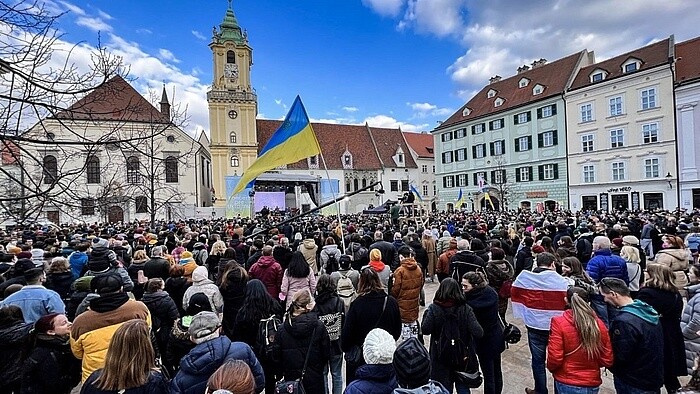 Концерт в Братиславе в знак солидарности с Украиной
