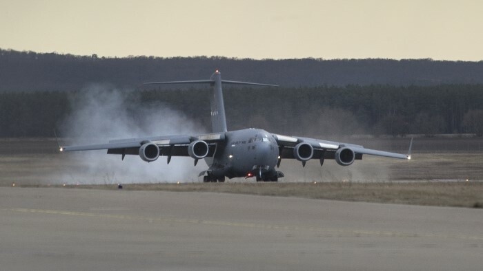 US troops moving through Slovakia 
