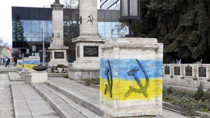 WW2 memorial of fallen Soviet Soldiers defaced in Kosice
