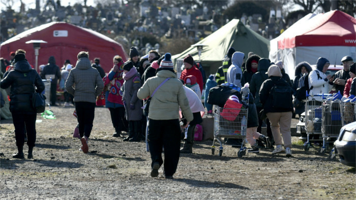 Zweite Lieferung von humanitärer Hilfe für Ukraine