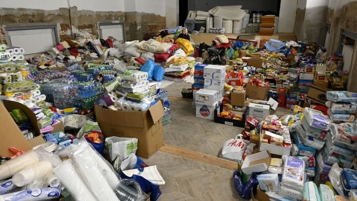 Mehr als 3000 Tonnen humanitäre Hilfe für die Ukraine