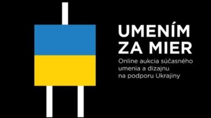 Iniciatíva Umením za mier pripravila on-line aukciu umeleckých diel pre pomoc Ukrajine