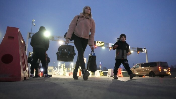 War refugees treated mostly for exhaustion and acute stress 
