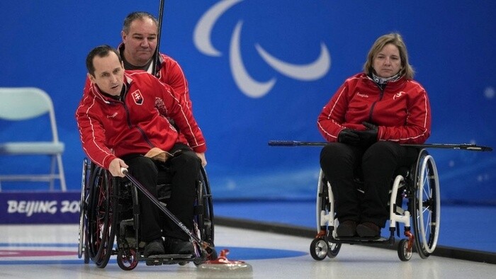 Slowaken im Halbfinale: Chance auf Bronze in Peking im Rollstuhl-Curling
