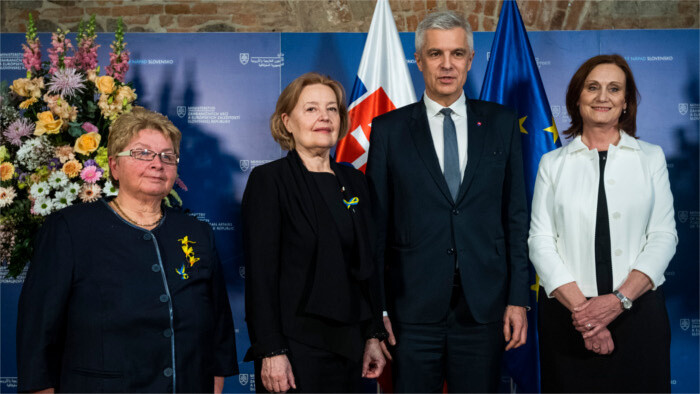 Prix décerné à trois diplomates slovaques