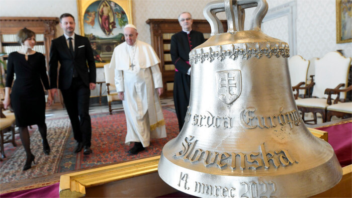 El Papa Francisco recibió en audiencia al premier eslovaco
