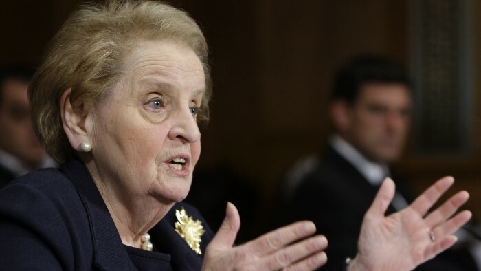 Slowakei trauert um Madeleine Albright 