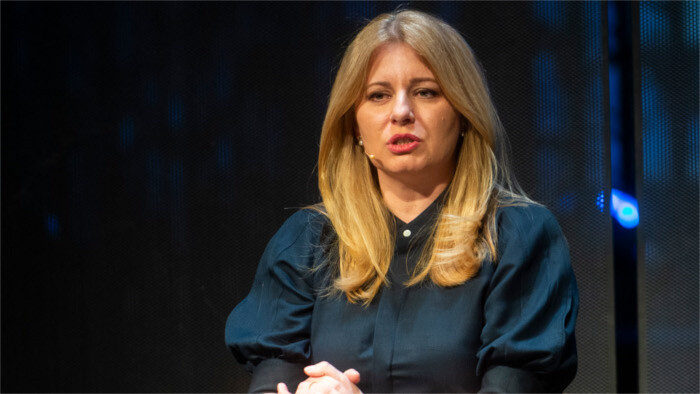 Präsidentin Čaputová mit dem Kaiser-Otto-Preis geehrt