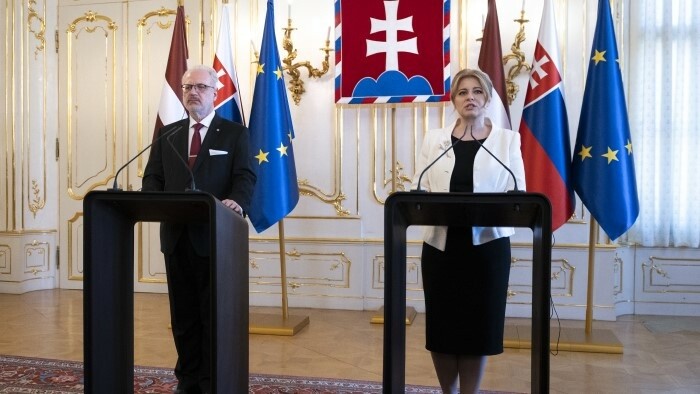 Slowakei und Lettland stehen unmissverständlich zur Ukraine