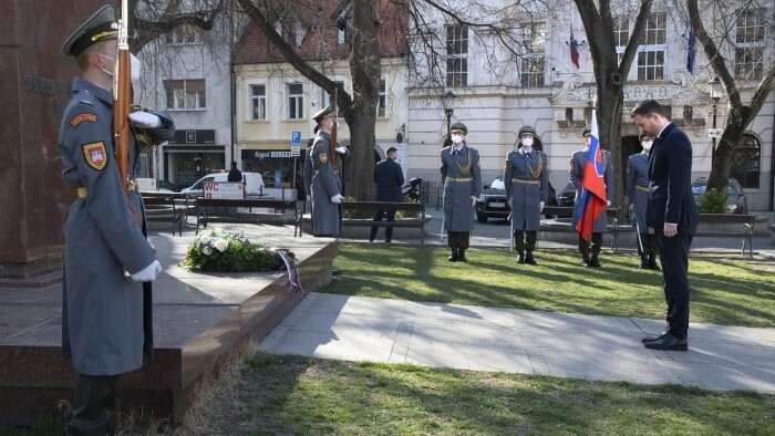 Премьер принял участие в праздновании дня освобождения Братиславы