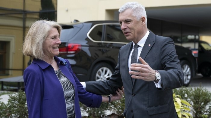 Außenminister Korčok verhandelte mit der US-amerikanischen stellvertretenden Außenministerin Karen Donfried