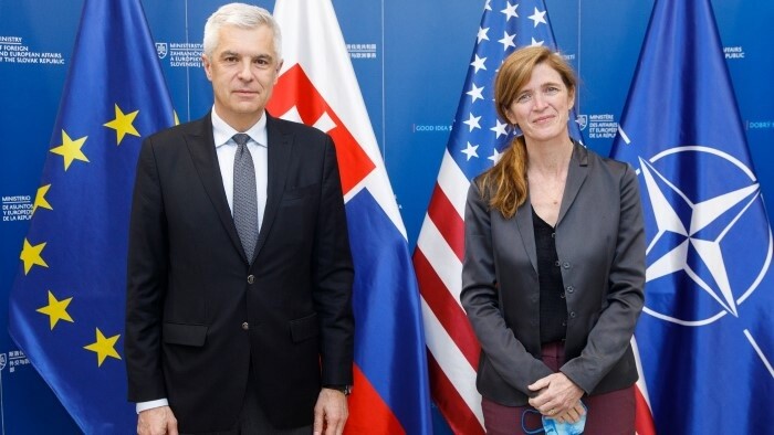 Außenminister Korčok empfing USAID-Chefin Power 