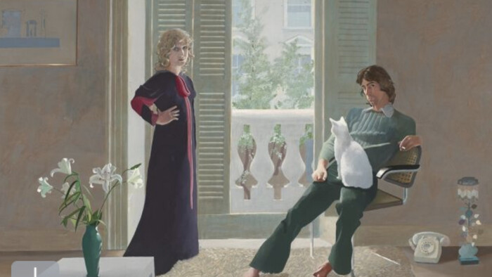 Vo viedenskej galérii Kunstforum vystavujú retrospektívu Davida Hockneyho