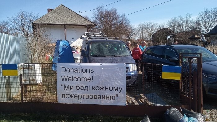Project Nadiya - Hoffnung durch ein humanitäres Warehouse in Vyšné Nemecké