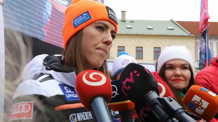 Petra Vlhová o spolupráci s Vojenským športovým centrom Dukla